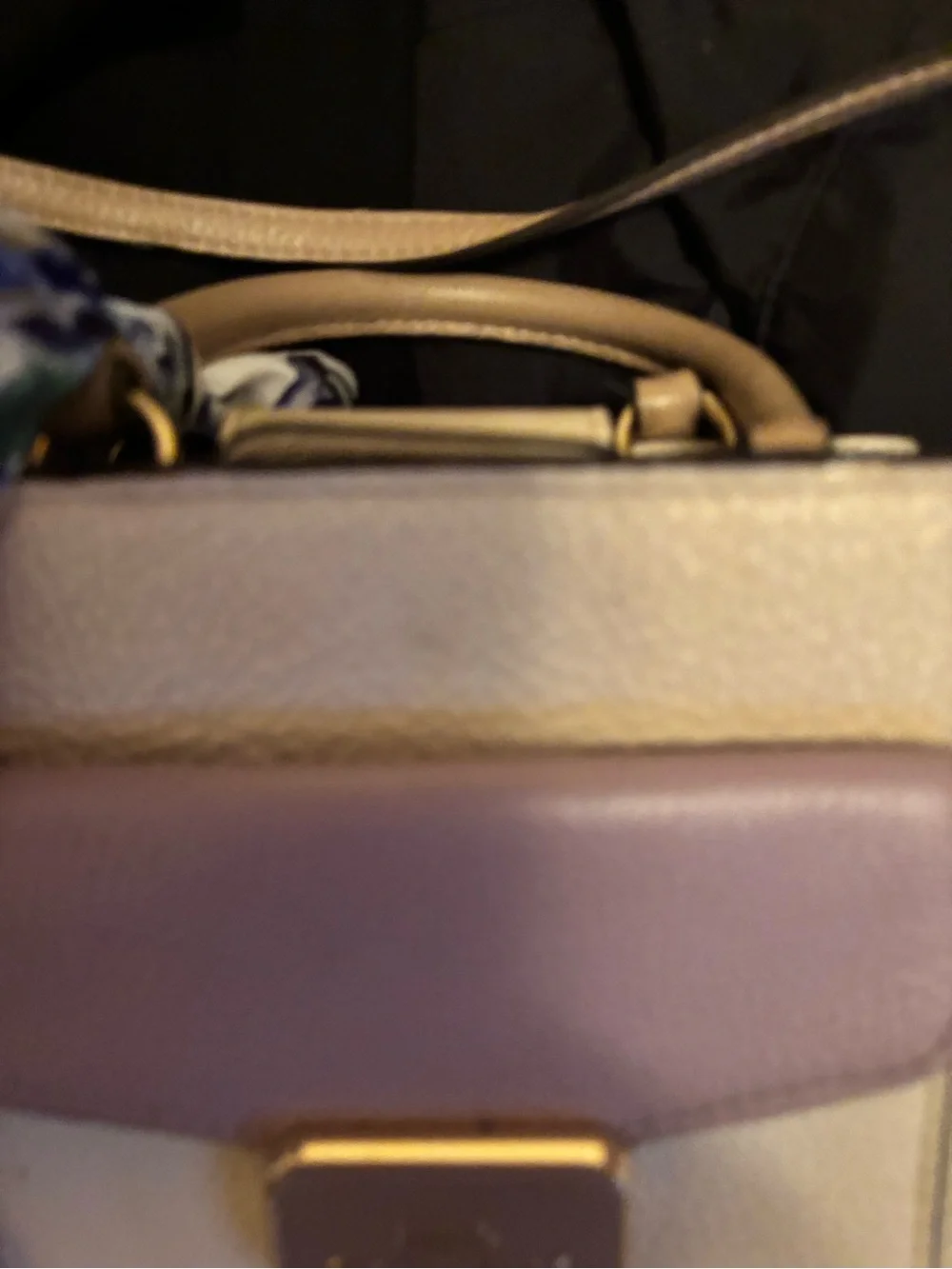 Coach crossbody cream